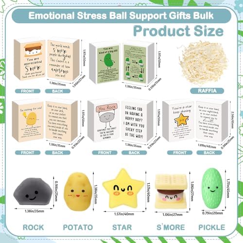100 Sets Appreciation Gifts for Coworkers Employees Staff Mixed 5 Styles - Image 2