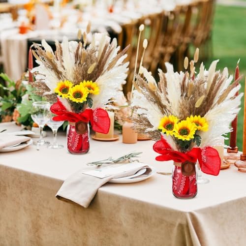 Wonderjune 135 Pcs Western Cowboy Table Centerpieces Party Decor, Red - Image 5