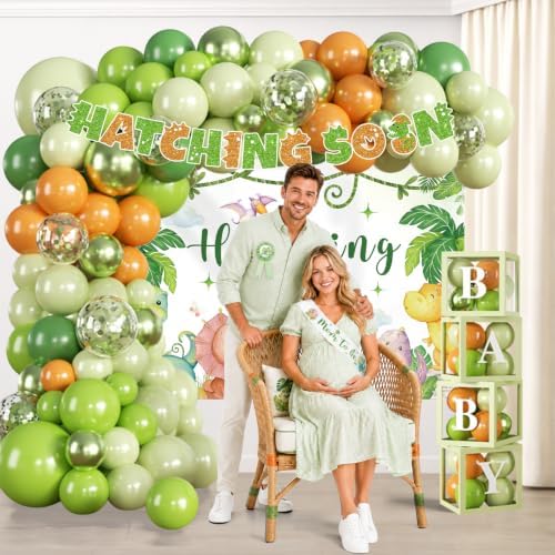 Dinosaur Baby Shower Decorations, All-in-One Decor Set - Image 4