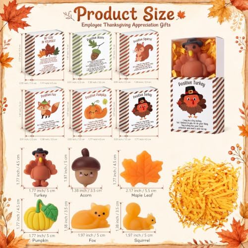 36 Sets Thanksgiving Positive Gifts Fall Party Favors Relief Trinkets - Image 2