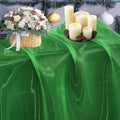 5 Yard Organza Fabric 44" Wide for Wedding Event Décor - Green by MDS