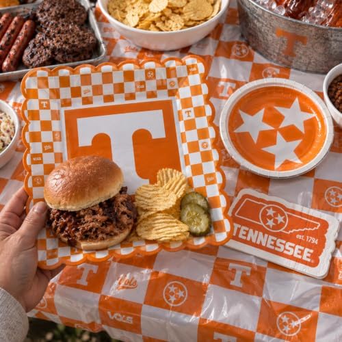Tennessee Vols Party Supplies, Decorations, Plates & Napkins UT Decor 37 Pc - Image 2