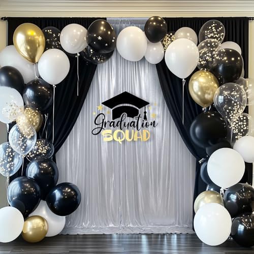 Outpain Thick 20 ft x 10 ft Silver Sequin Backdrop Curtain for Parties, Wrinkle Free Glitter Photo Backdrop Drapes 4 Panels 5x10ft Silver Back Drop Cloth for Wedding Christmas Photography Background - Image 5