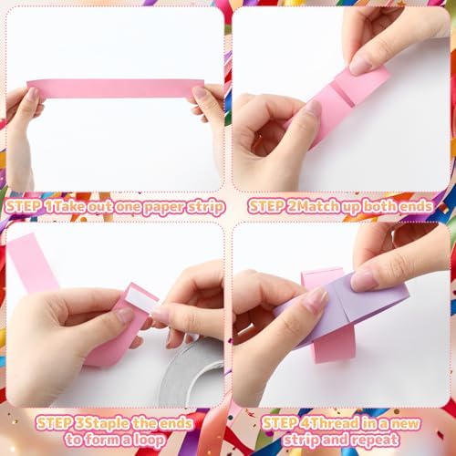 Fuyoooo Pastel Party Decorations Kit for Women, Pastel Streamers - Image 5