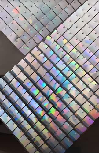 24 Sequin Panels for Shimmer Wall - New Interlocking Design | Shimmer Wall, Party Backdrop, Events, and Advertising Signs (Iridescent) - Image 7