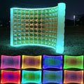 SAYOK Inflatable Photo Booth Wall (Gold, 119' 'x 59''x 91'') Selfie Booth Backdrop, Photo Booth Enclosure Inflatable Photo Shoot Background Golden Wall for Wedding Party Exhibition Event by SAYOK