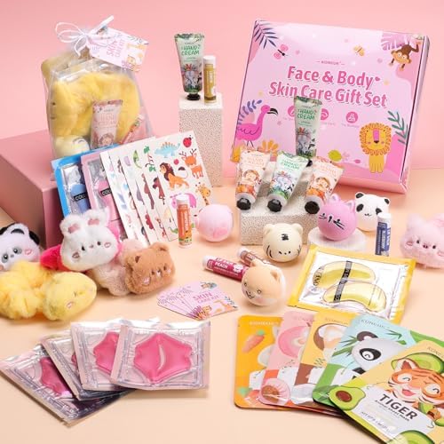 KONEUK 70PCS Animal Spa Party Supplies for Girls, Spa Party Favors Kit - Image 7