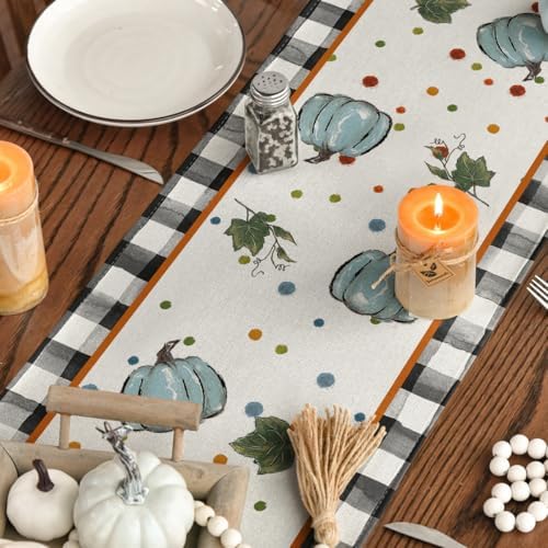 Artoid Mode 210 GSM Fall Table Runner Home Party Decor 13x72 Inch - Image 4