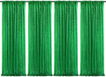 Green Sequin Backdrop Curtains-4 Panels 2FTx8FT Green Backdrop for St Patricks Day, Glitter Party Decorations Background Drapes for Wedding Birthday Anniversary Graduation Photo Booth Decor by SoarDream
