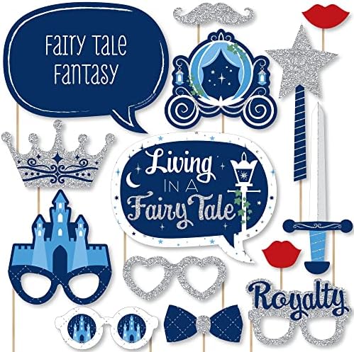 Fairy Tale Fantasy Photo Booth Prop Kit, DIY Cardstock Props - 20pc by BigDotofHappiness