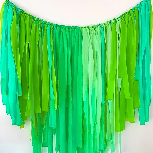 PartyWoo Crepe Paper Streamers 6 Rolls 492ft, Pack of Light Green Streamers Party Decorations, Crepe Paper for Birthday Decorations, Party Decorations, Baby Shower Decorations (1.8 In x 82 Ft/Roll) - Image 2