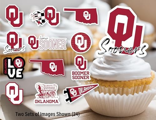 Oklahoma Sooners Party Decorations Graduation OU Decor 42 Pcs - Image 5