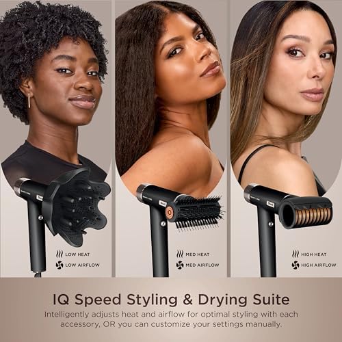 Shark SpeedStyle Pro Ionic Hair Dryer, Scalp Shield, Curly-Coily, HD732 - Image 6