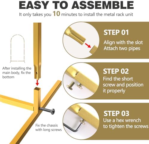 Arch Backdrop Stand and Cover Set, 3 Metal Balloon Arch Backdrop 7.2ft 6ft, Gold Arched Stand Frame for Wedding, Parties,Birthday, Backdrop Decorations (Black,7.2ft+6ft) - Image 3