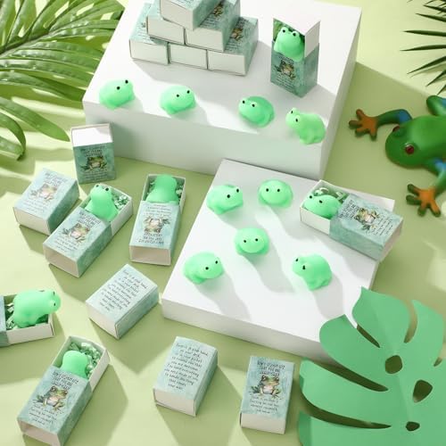 24 Sets Positive Gift Frog Toy with Support Box You are Awesome Party Favor - Image 4