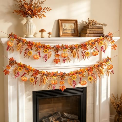 Fall Banner, Fall Bulletin Board Decor, Farm Harvest Party, Garland Autumn - Image 5