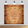 6x6FT Polyester Wood Wall Photography Backdrop Rustic Natural Wooden Board Photo Background Banner Birthday Party Wedding Baby Shower Cake Table Decor Studio Booth Prop Supplies by Unknown
