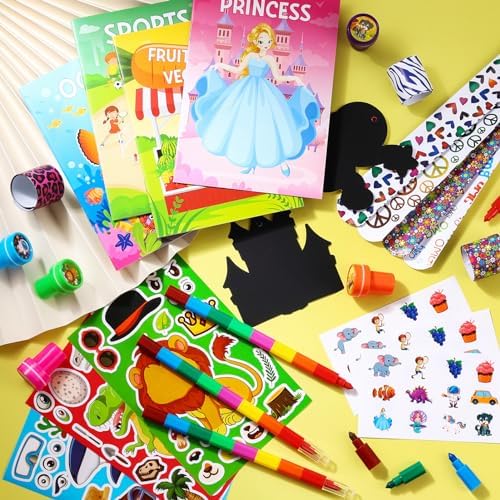 BenLouis 96Pcs Birthday Coloring Set for Kids Party Favors - Image 4