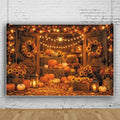 12x8ft Fall Backdrops for Photography Rustic Harvest Thanksgiving Backdrop by Lexfvpoo