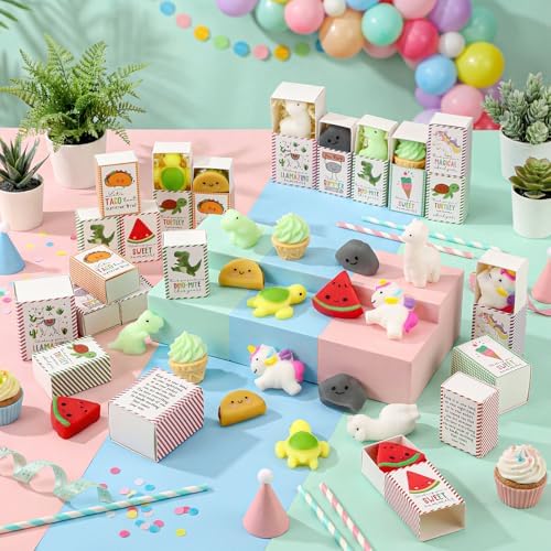 24 Sets Summer Theme Gifts 8 Styles Balls with Positive Boxes - Image 4