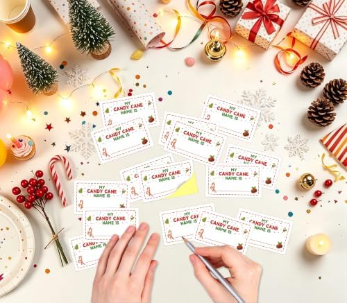 Christmas Party Decor, What's Your Candy Cane Name Game - Image 4