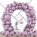 Voircoloria 90pcs Lilac Balloons Garland Arch Kit, 18 12 10 5 Inch by Voircoloria