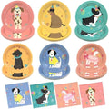 180Pcs Pet Dog Party Supplies Paper Plates and Napkins Serve 60 by Hpscdyo