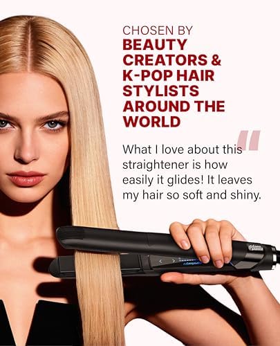 GLAMPALM GlamMuse Wide 1.5" All-Ceramic | Korea's No.1 Hair Straightener - Image 3
