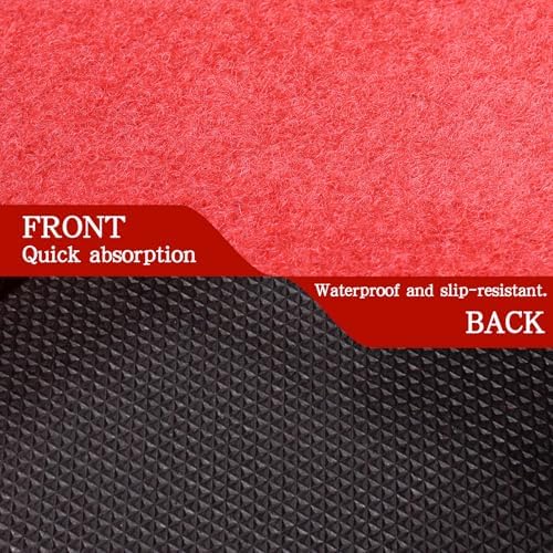 Red Carpet Runner 3x20 Feet, Non-Slip Waterproof Aisle Rug with Rubber Backing, Rolled Shipping, No Creases, Perfect for Weddings, Parties, Events, Banquets & Hollywood Runway - Image 6