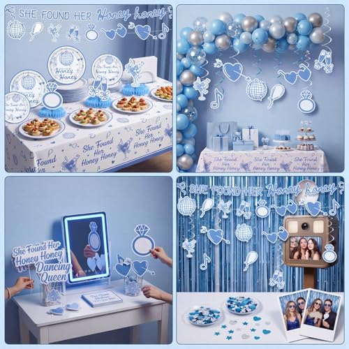 135 Pcs She Found Her Honey Honey Bachelorette Party Supplies Serves 25 - Image 6