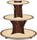 BenLouis Wooden 3Tier Cupcake Stand Birthday Party Decorations by BenLouis