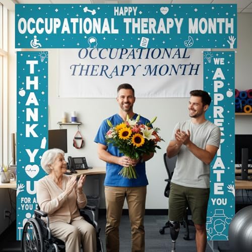 Smoothnovelty 3 Pcs Blue OT Month Banner - Image 4