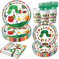 150pcs Hungry Caterpillar Party Supplies Butterfly Party Tableware 30 Guest by Unknown