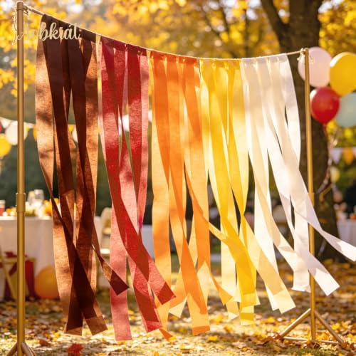 AOBKIAT Fall Thanksgiving Streamers Party Decorations,5 Rolls - Image 4