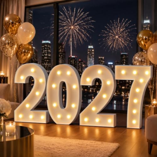 imprsv Large Marquee Numbers, 3FT Light Up Numbers 1 for Party Decor - Image 3