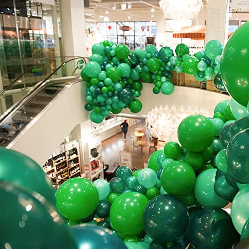 PartyWoo Green Balloons 50pcs Green Latex Helium Balloons 12 Inch - Image 6