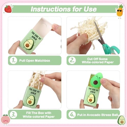 24 Sets Appreciation Fruit Gifts Inspirational Party Favors - Image 3