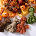 DeZerlor Thanksgiving Fall Cheese Cloth Napkins Set of 20 for Wedding Party by DeZerlor