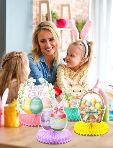 Easter Centerpieces for Tables,Colorful Easter Table Decorations - Image 2