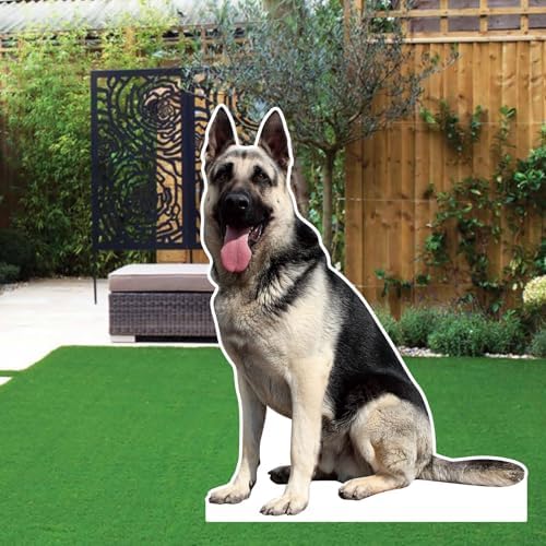 German Shepherds 5FT Life Size Cardboard Cutout, 1 PC - Image 4