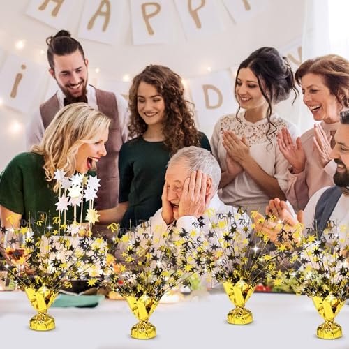 6 Pcs 70th Birthday Decoration Vintage 70th Table Centerpiece - Image 4