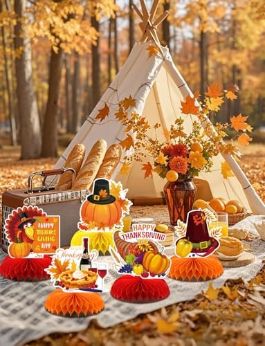 Thanksgiving Table Decorations, Fall Table Decorations for Autumn Harvest - Image 7