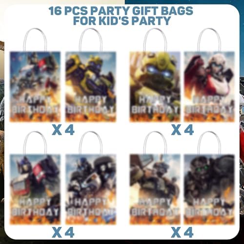 16Pcs Birthday Party Supplies Set for Theme party Decorations - Image 3