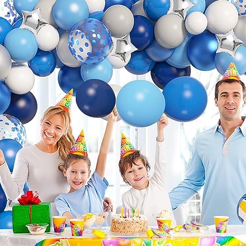 Amandir 144Pcs Navy Blue Balloons Arch Garland Kit - Image 4