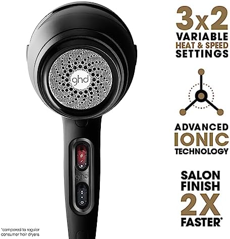 ghd Air Professional Hair Dryer, Black - Image 2