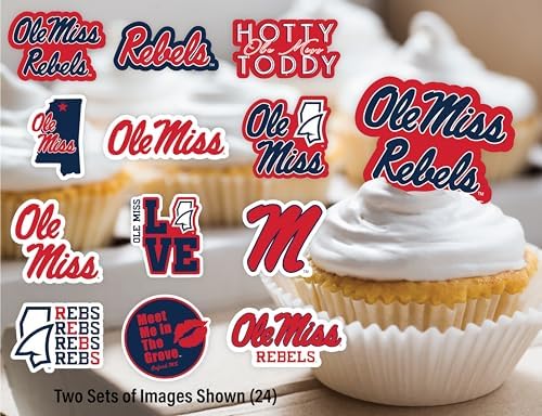 Ole Miss Decorations Party Supplies Football Graduation Banner 42 Pc - Image 5