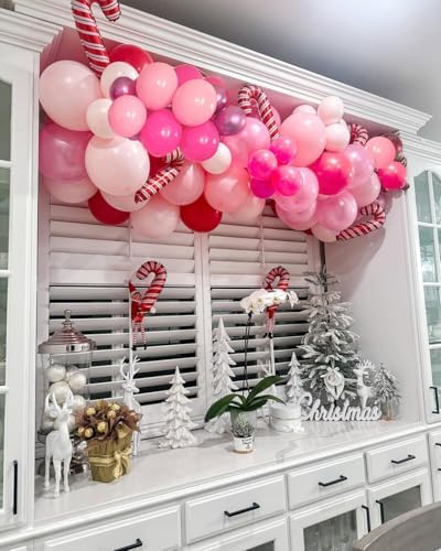 Pink Balloons Metallic Pink Balloon, 50Pcs 12Inch Hot Pink Chrome Pink Latex Balloons Light Pink Balloon and Dark Magenta Pink Balloons for Birthday,Baby Shower,Princess Theme Party Decorations - Image 7