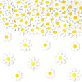 Daisy Confetti Flower Daisy Shape Table Scatters Confetti for Daisy Decorations Wedding Birthday Party Supplies Decorations Flower Party Sets by Unknown