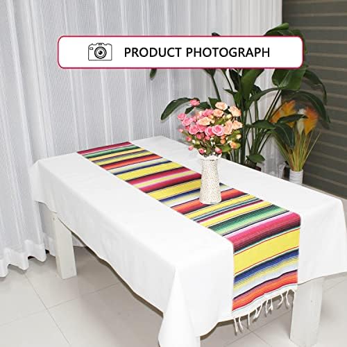 Tartaglia 12 Pack Mexican Table Runners 14x84 in Fiesta Party Decorations - Image 4