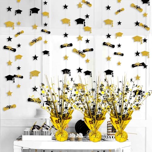 FUBININA Birthday Table Centerpiece Party Decoration Foil Spray Centerpiece - Image 5